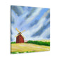 Windmill Through Time - Canvas