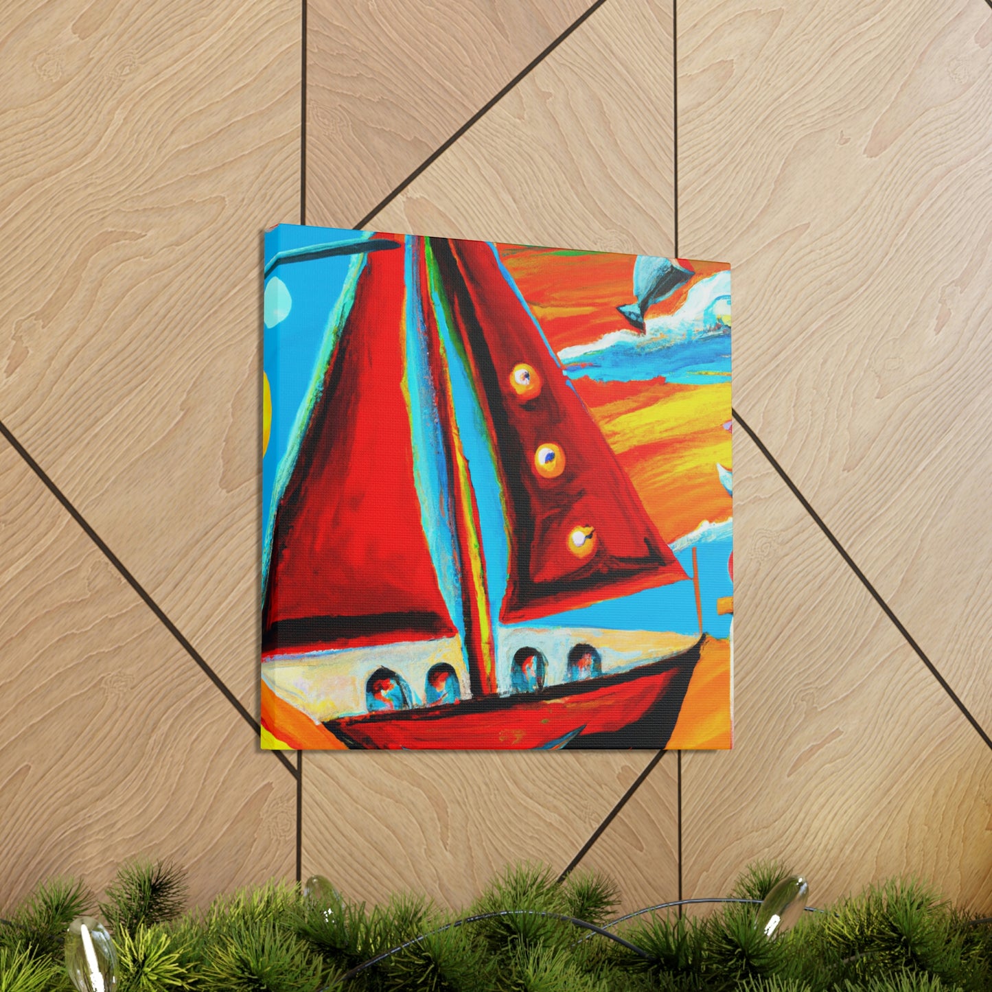 Sailboat in Dreamscape - Canvas