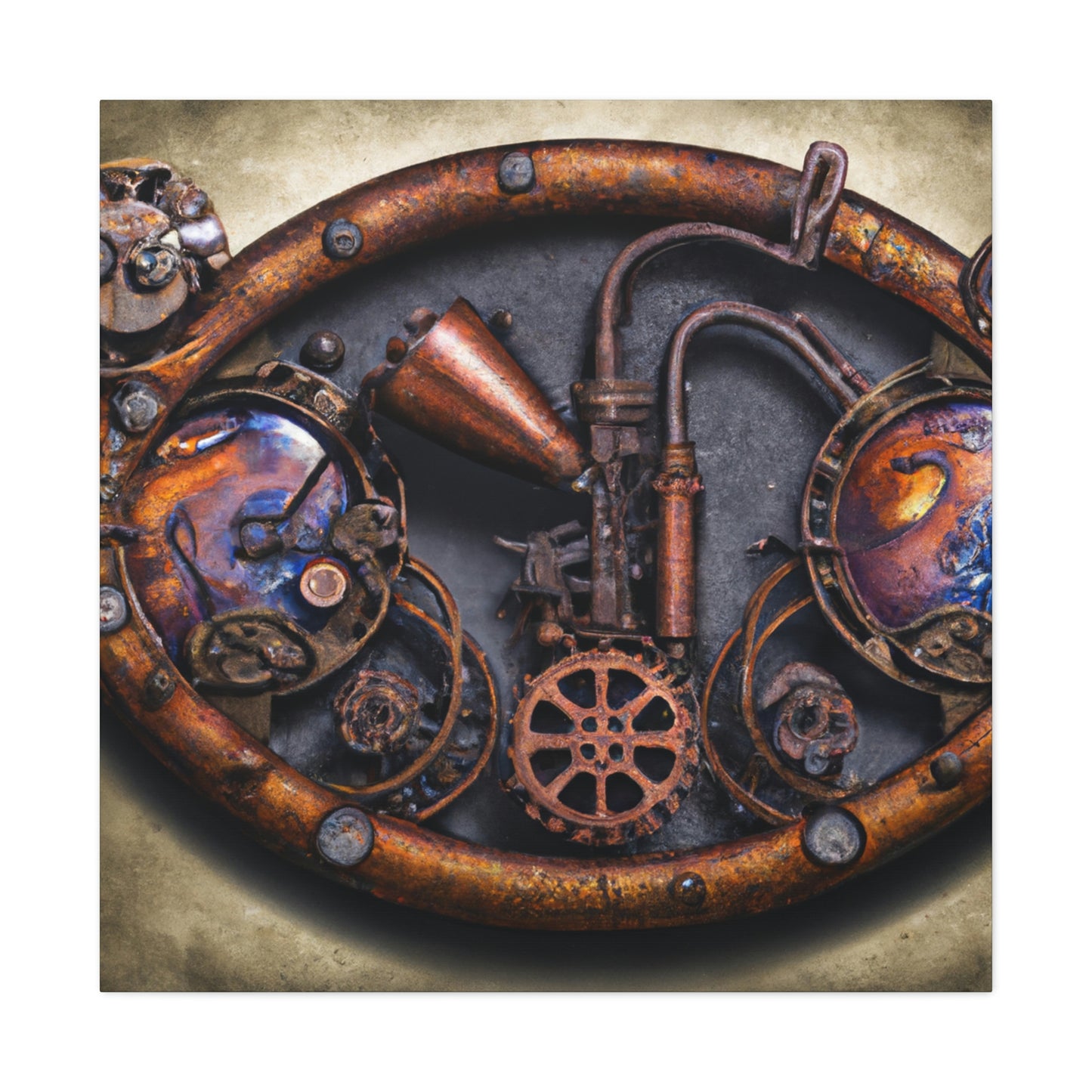 Clockwork Mechanical Majesty - Canvas