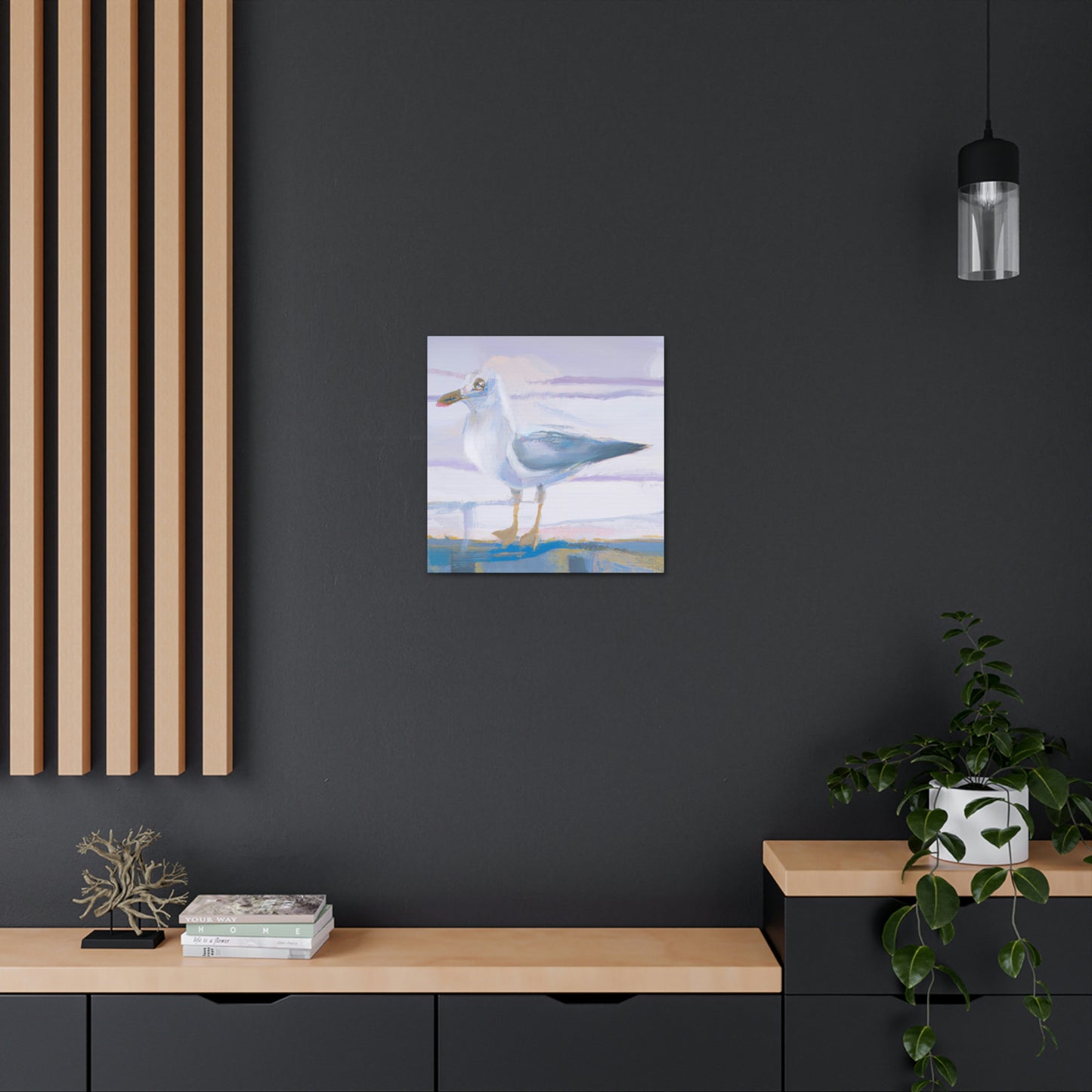 Sea's Glorious Gull - Canvas