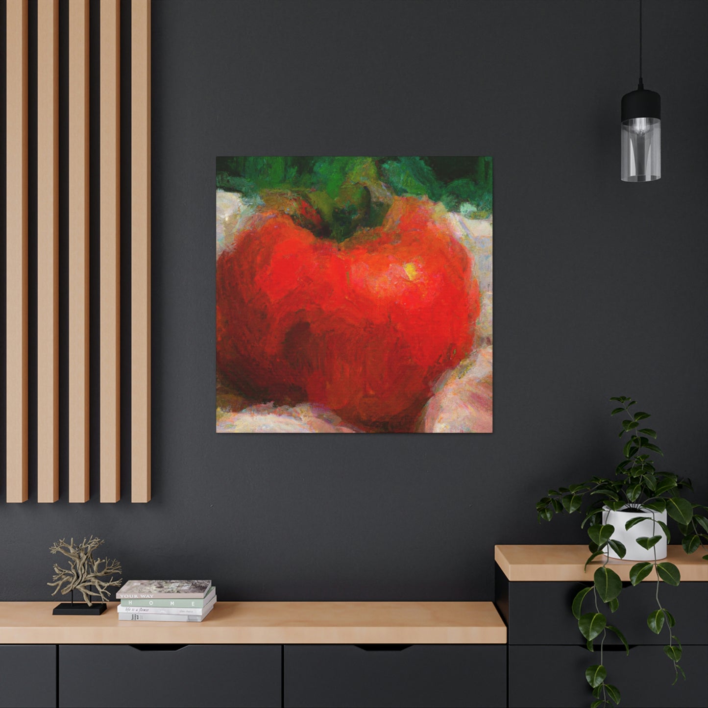 Tomato Tints in Time - Canvas