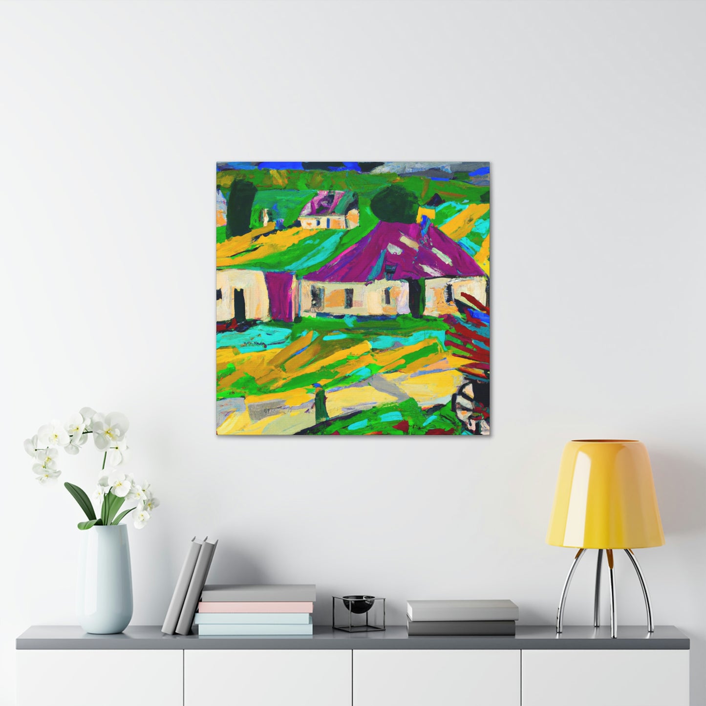 Countryside Harvest Dreaming - Canvas