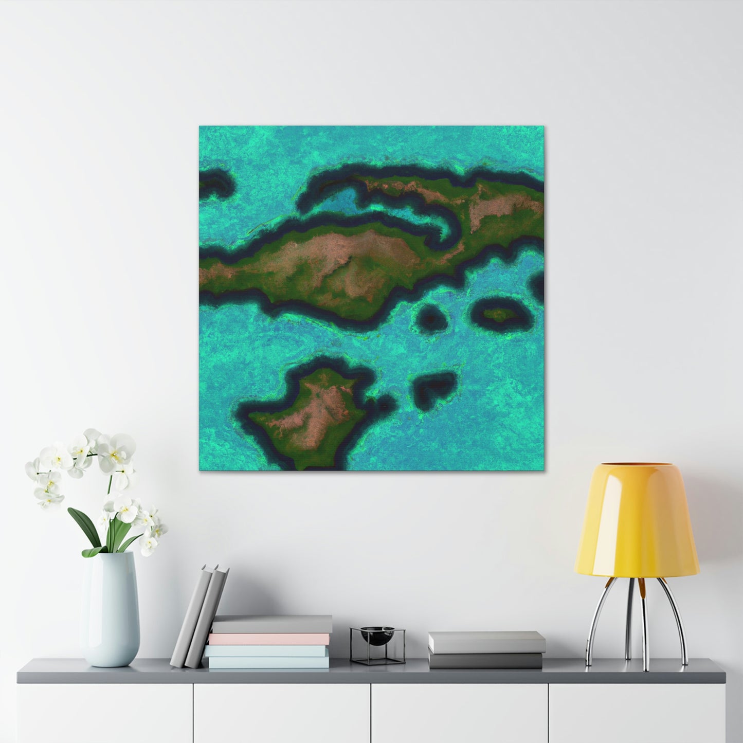 "Islands of Infinite Majesty" - Canvas