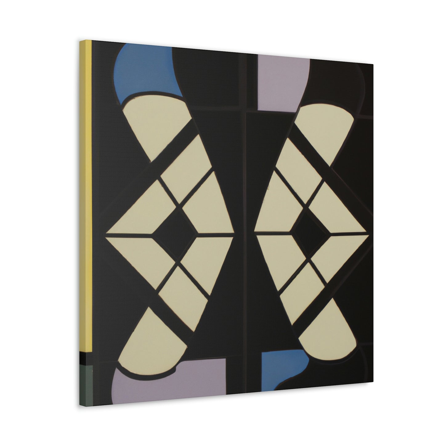 "Booted Art Deco Dance" - Canvas