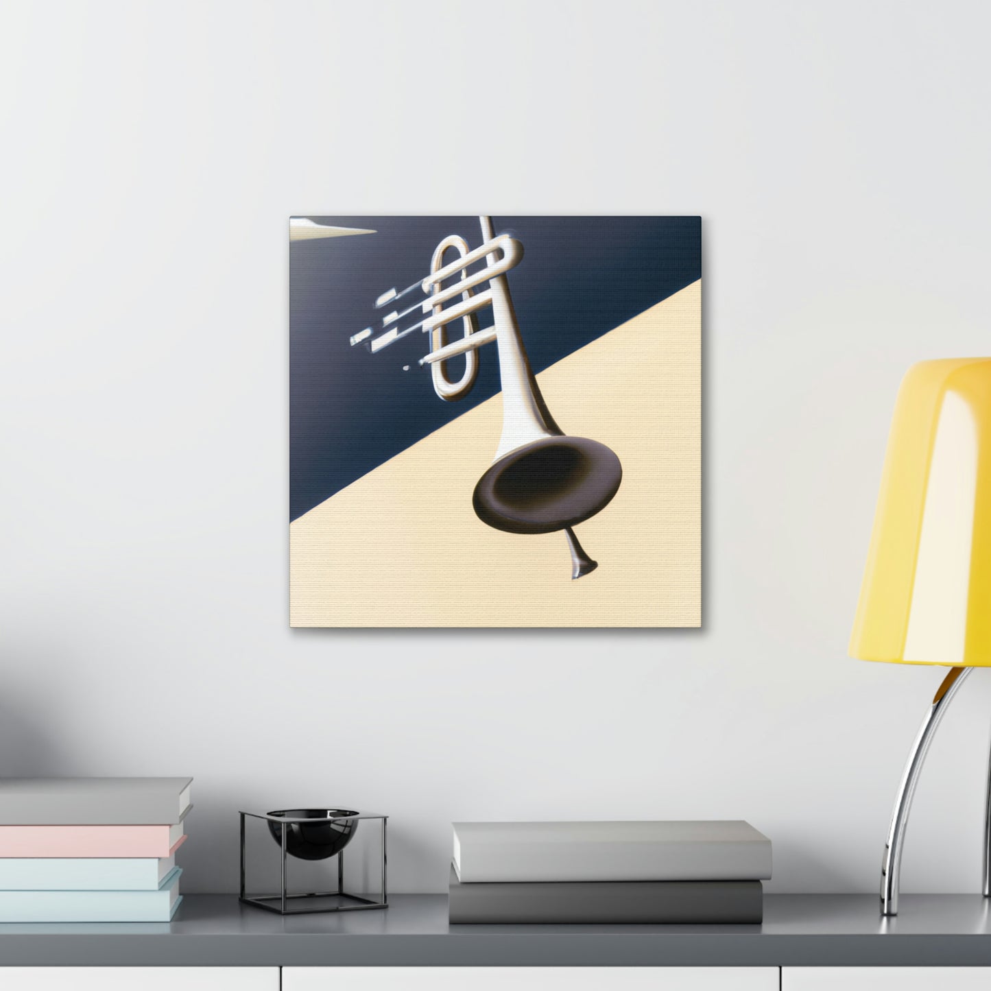 Trombone in the Cloud - Canvas