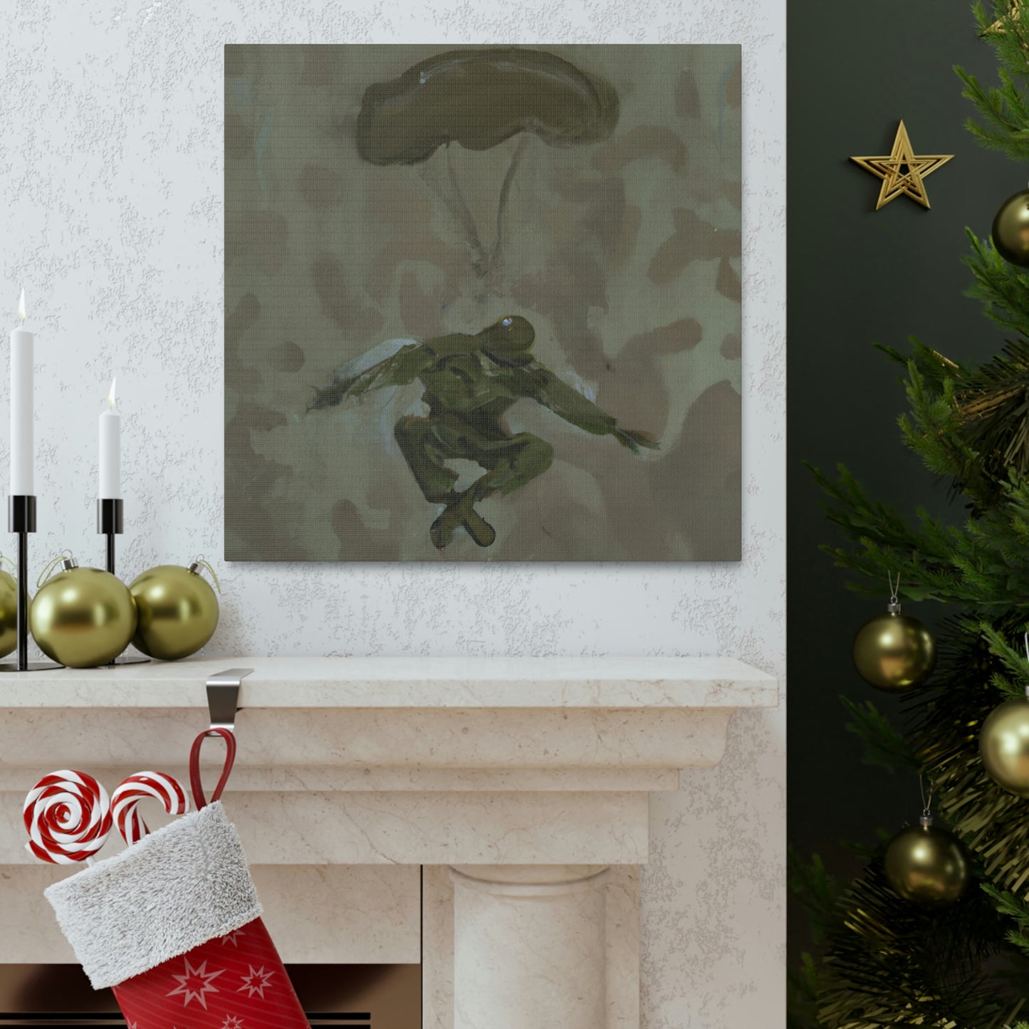 Paratrooper Ascendant Dream - Canvas