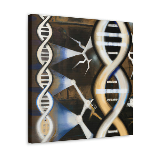 "Deco's DNA Vision" - Canvas