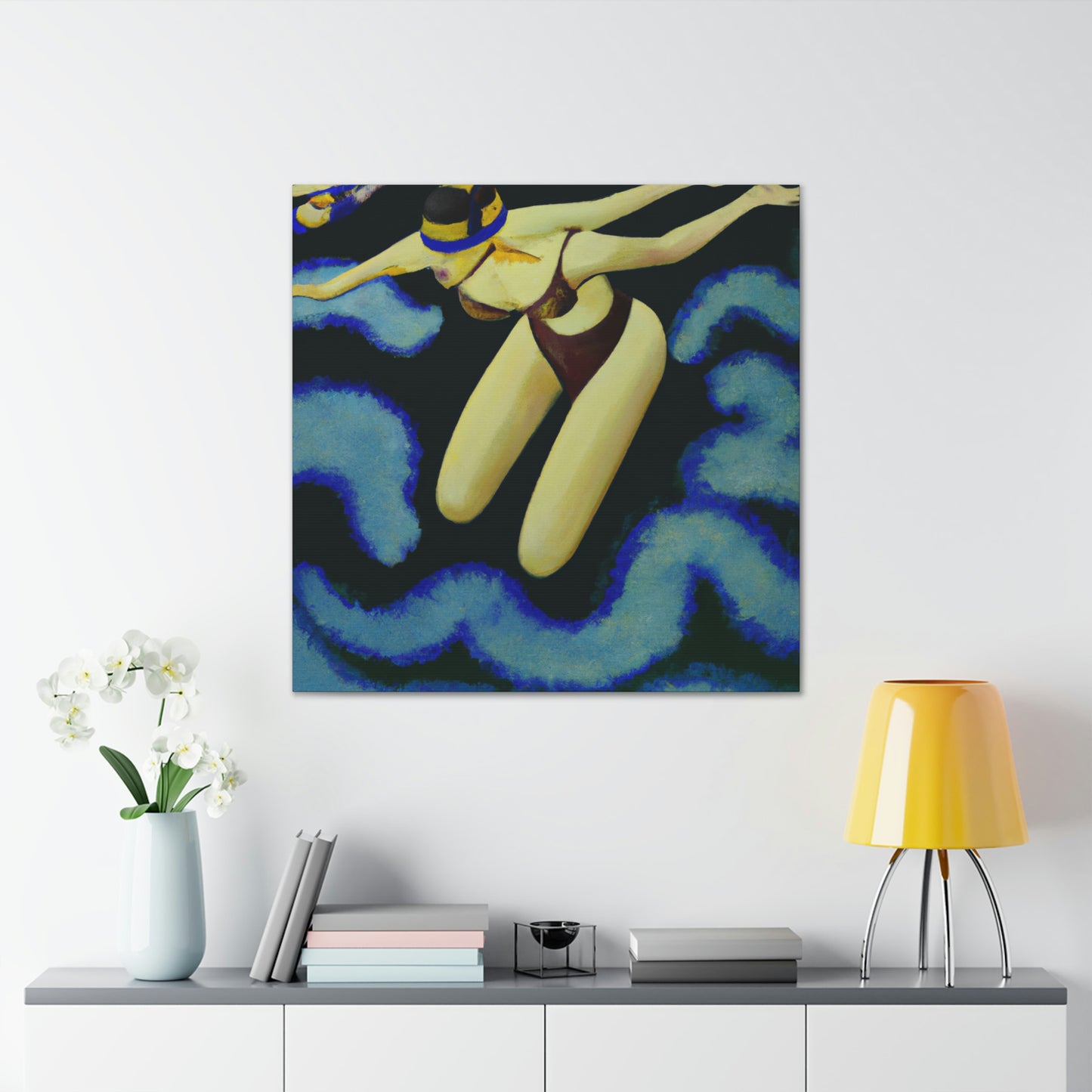 Swimming in Dreamland - Canvas