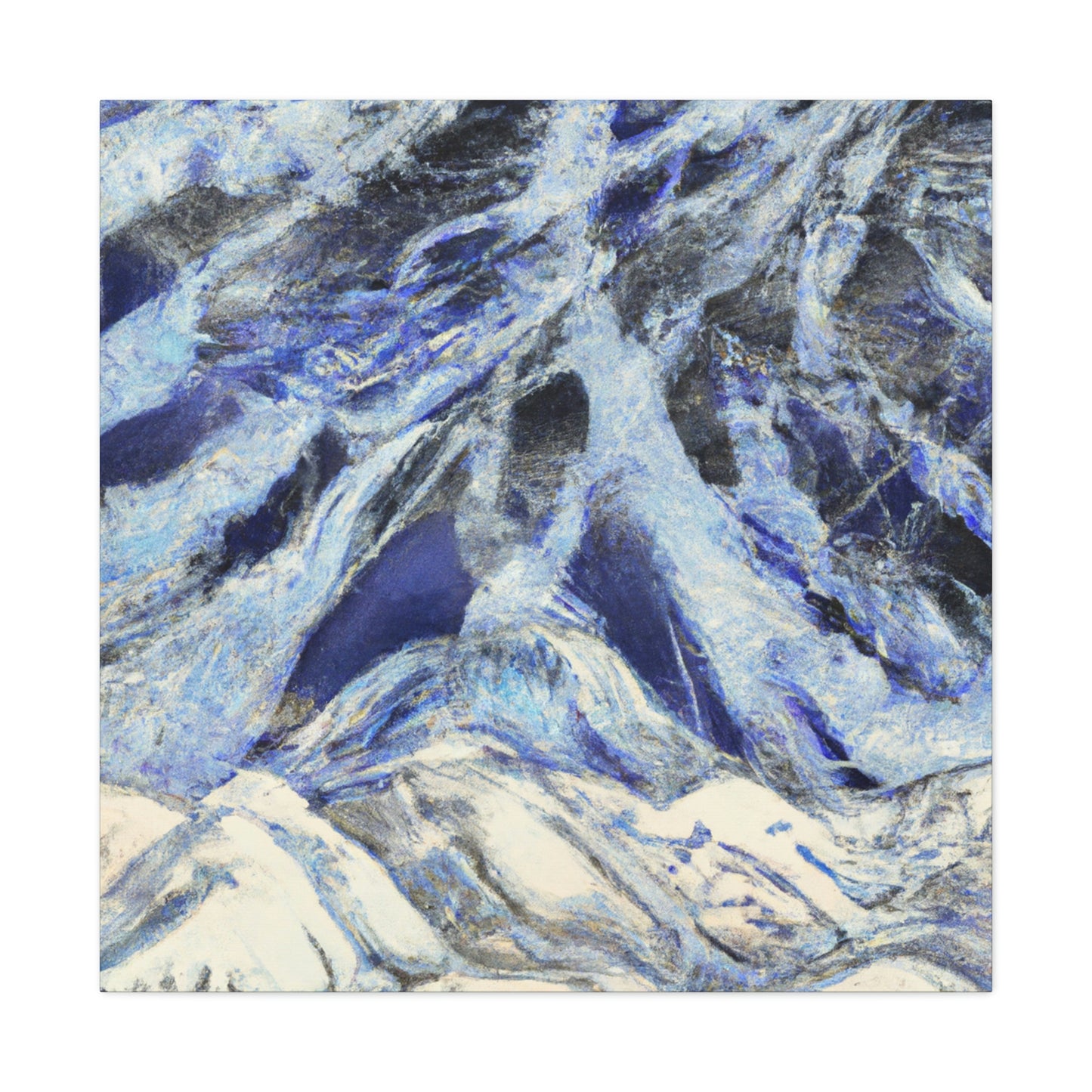 Icebergs of Majesty - Canvas