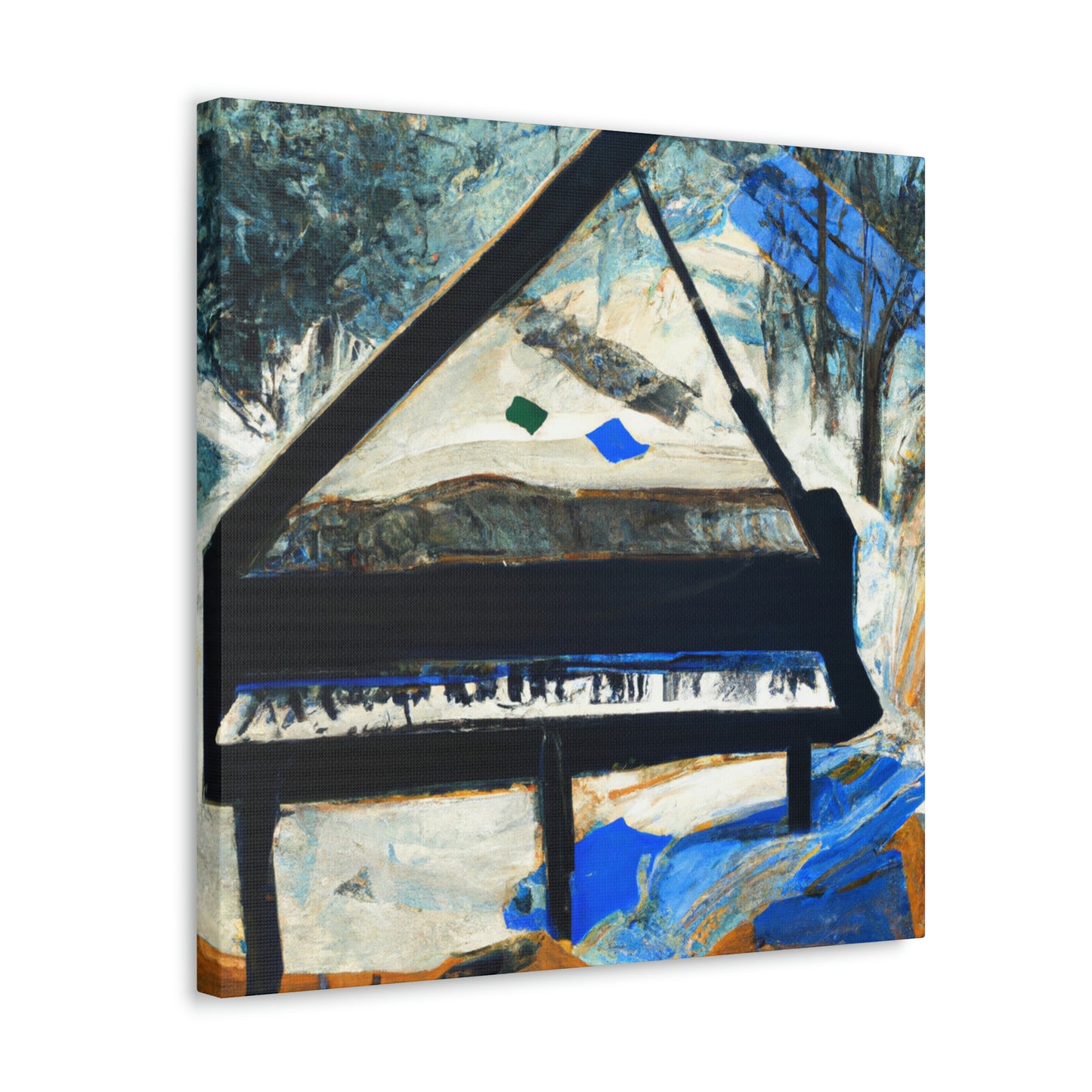 "Playing the Piano Song" - Canvas