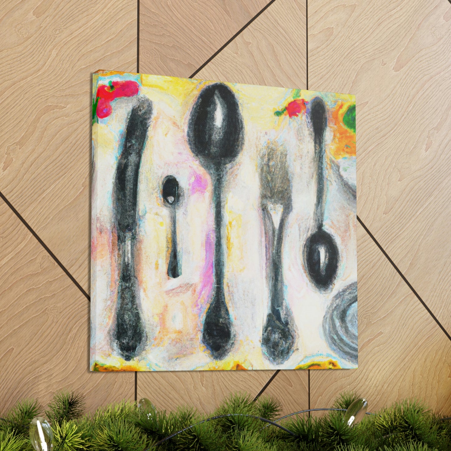 "Silverware in Expressionism" - Canvas