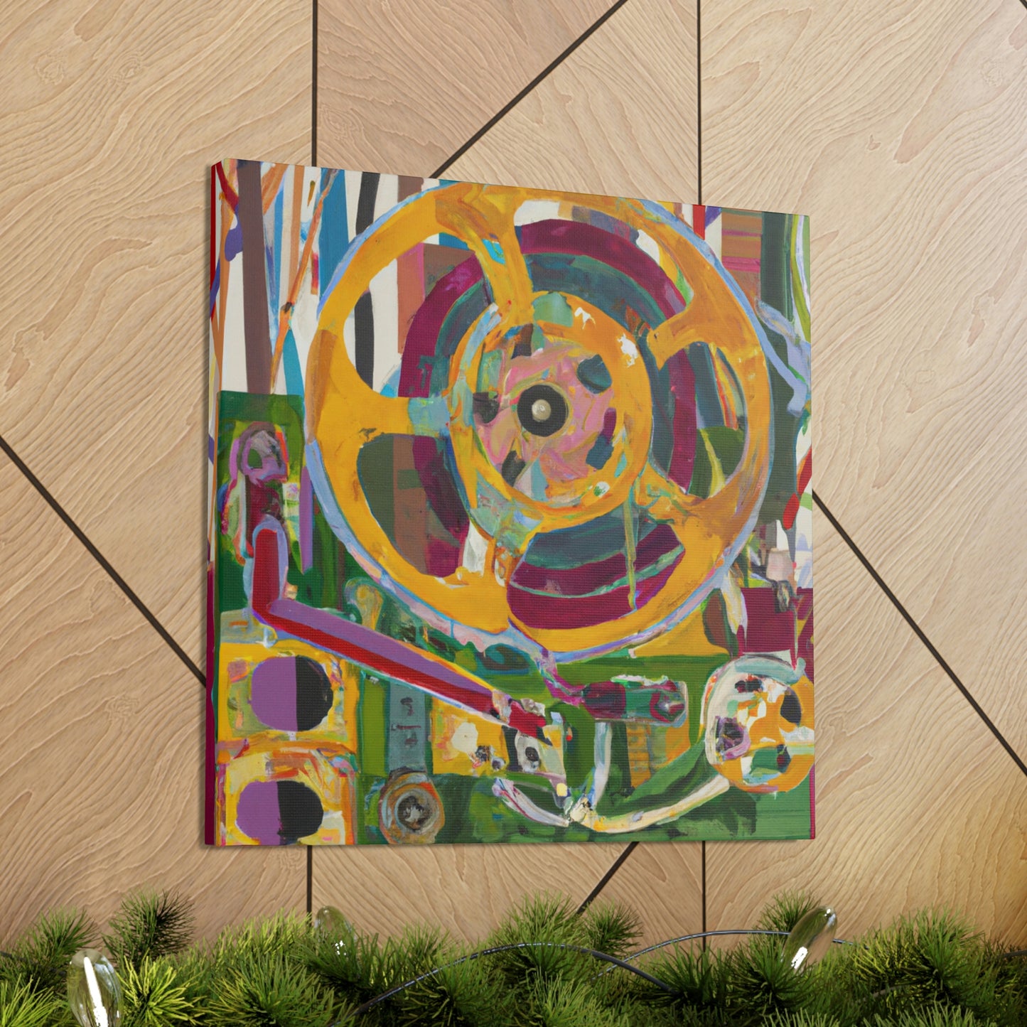 "Reel of Creation Beats" - Canvas