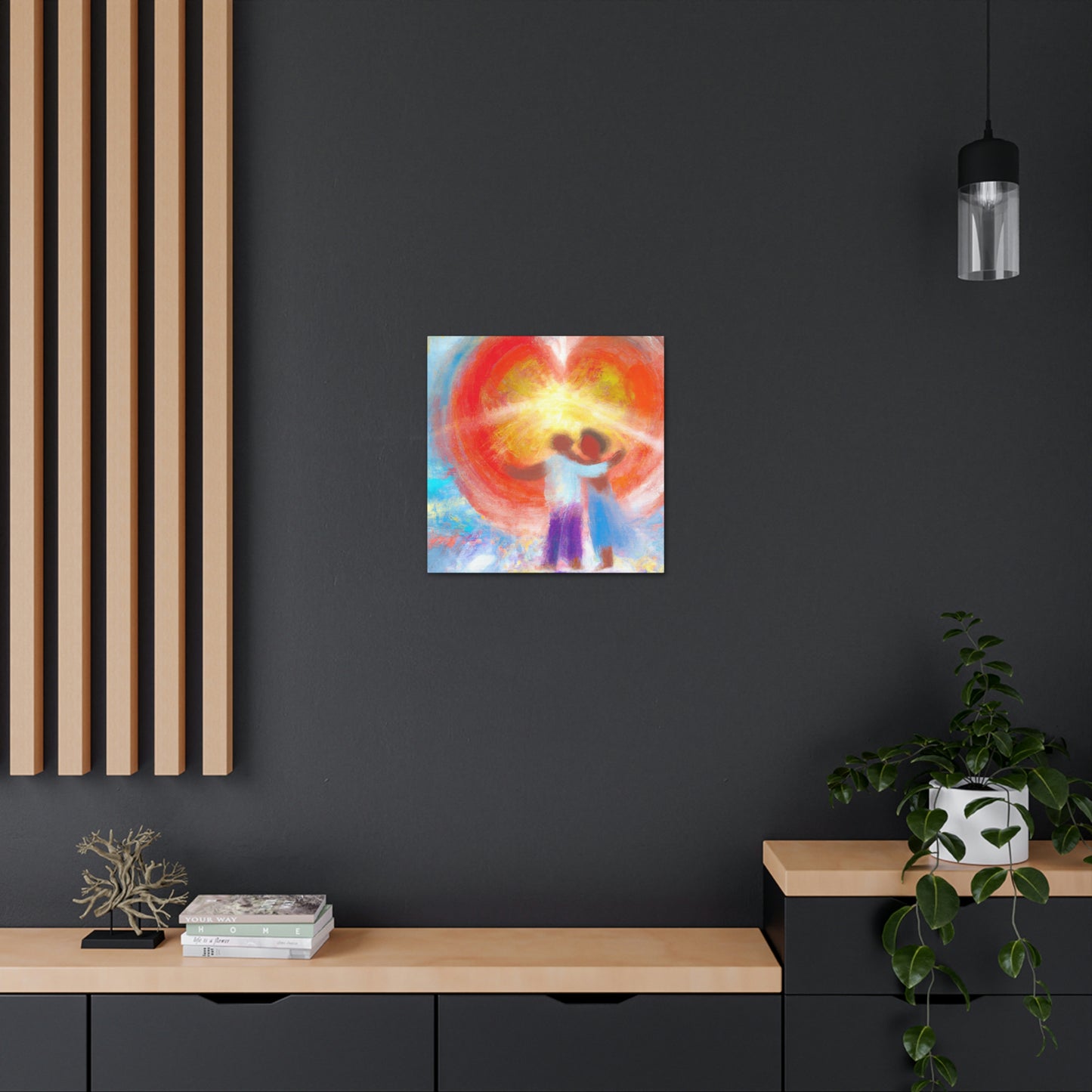 "Love Halo Illuminated" - Canvas