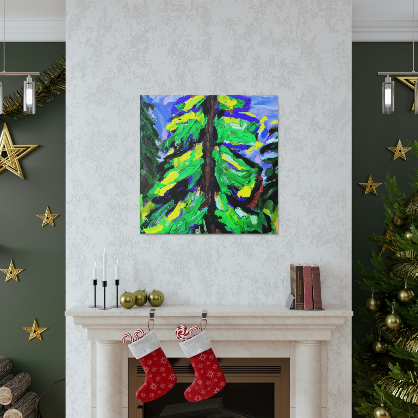 "Douglas Fir Harmony" - Canvas