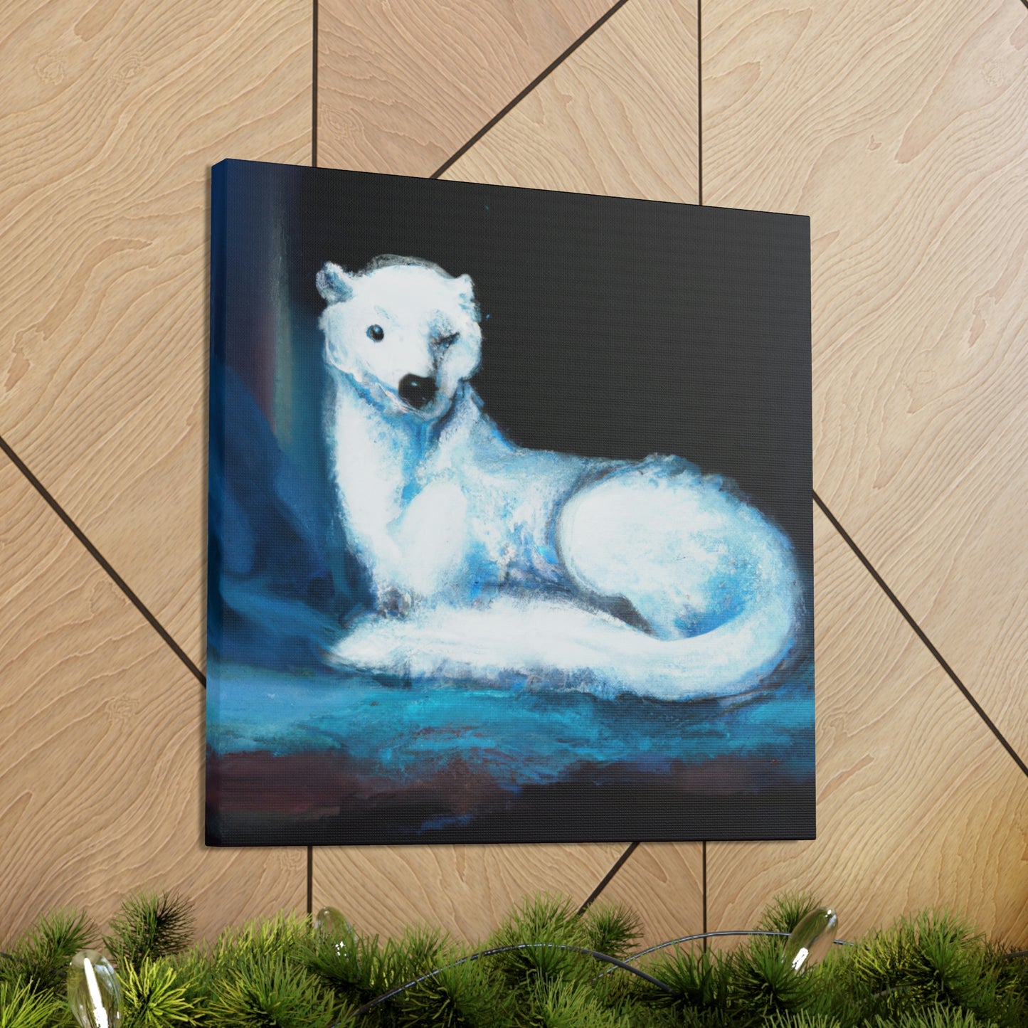 Ermine Regal Splendor - Canvas