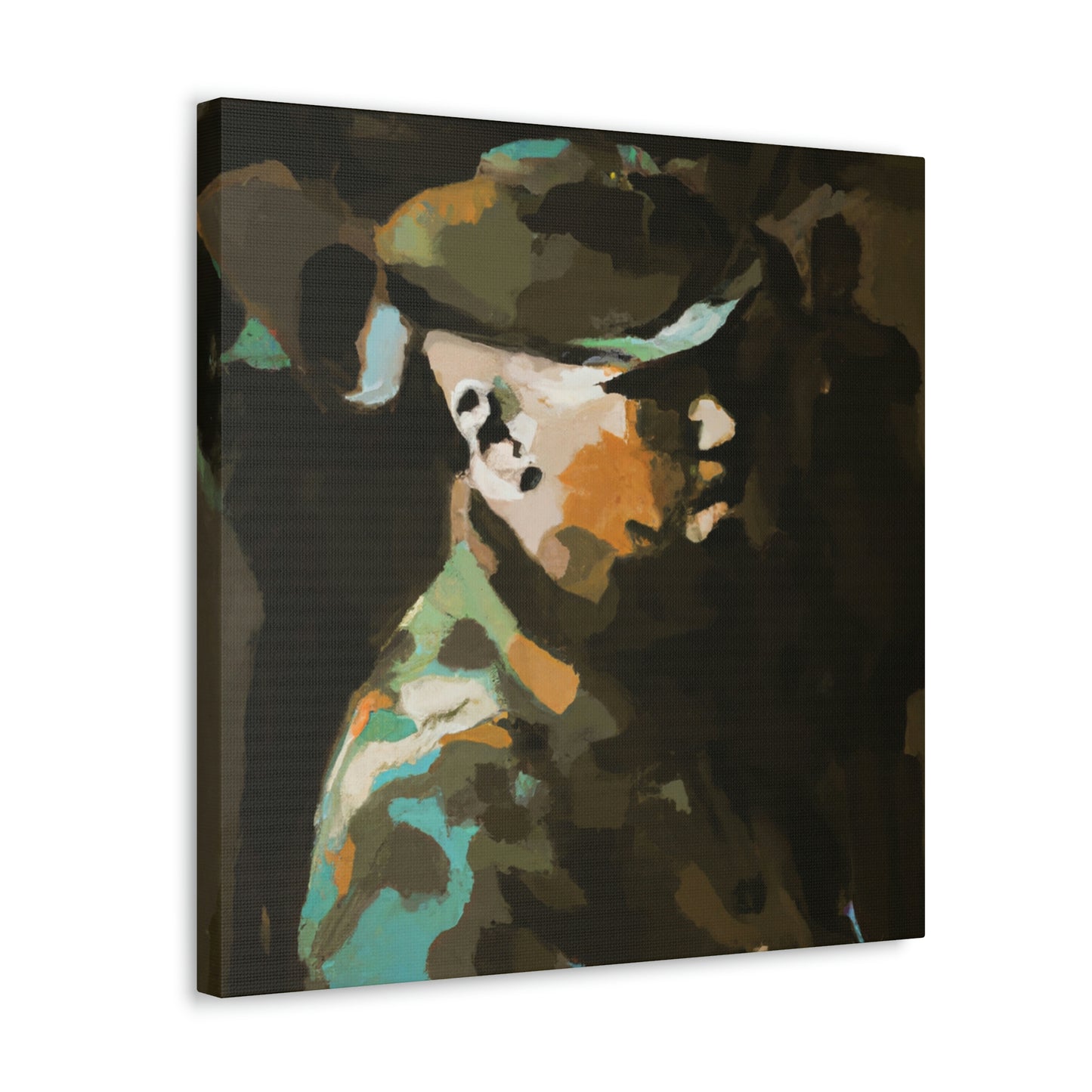 Combat Medic Courageous - Canvas