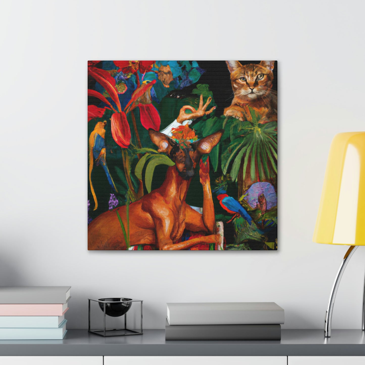 "Abyssinian Royal Procession" - Canvas