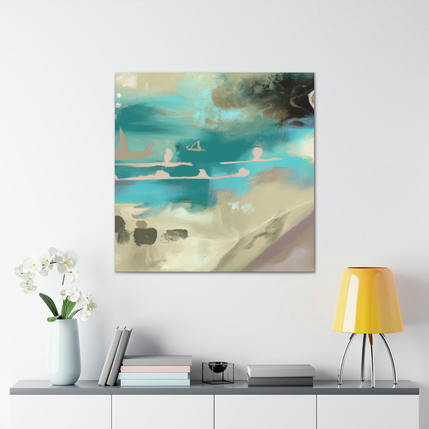 "Oceanic Freedom Ebb Tide" - Canvas