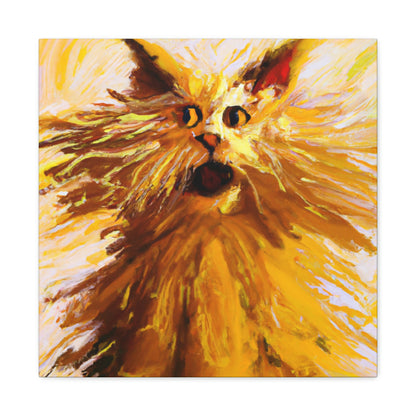 Maine Coon Awe. - Canvas