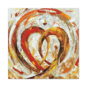 Wedding Rings Abstraction - Canvas