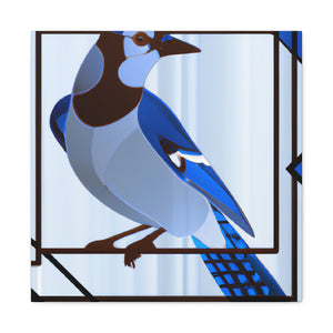 Blue Jay's Majesty - Canvas