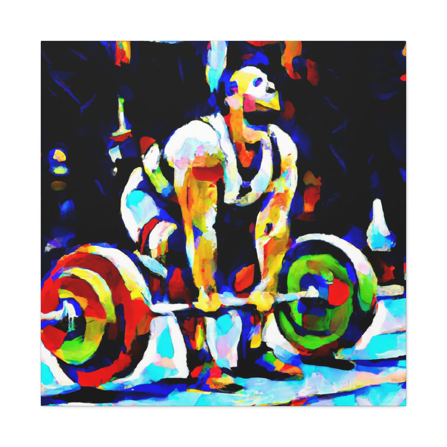 Lifting with Power! - Canvas