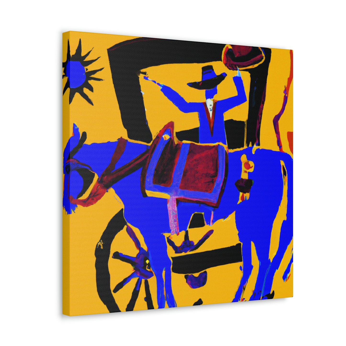 Stagecoach on Canvas - Canvas