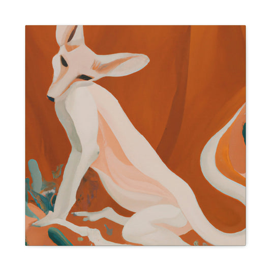 Sly Fox Puzzlement - Canvas