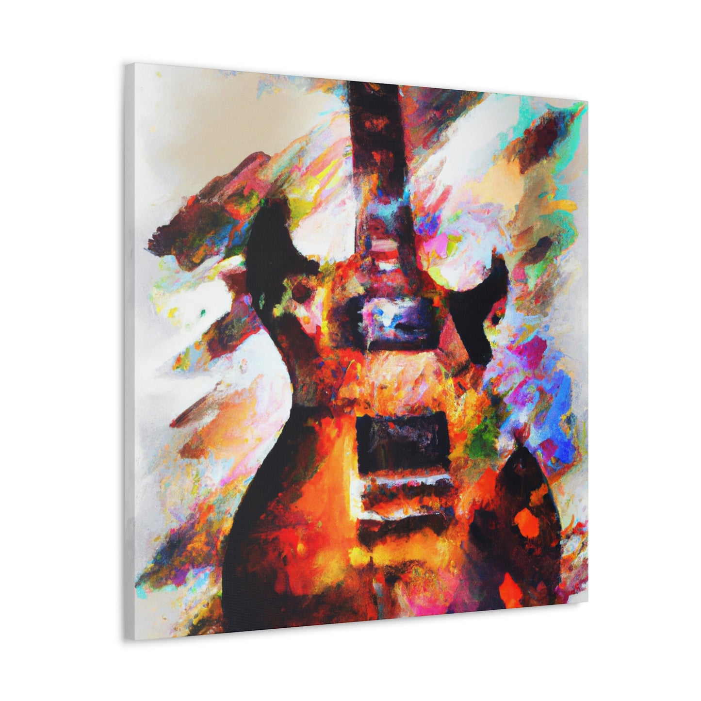 "Electric Guitar Symphony" - Canvas