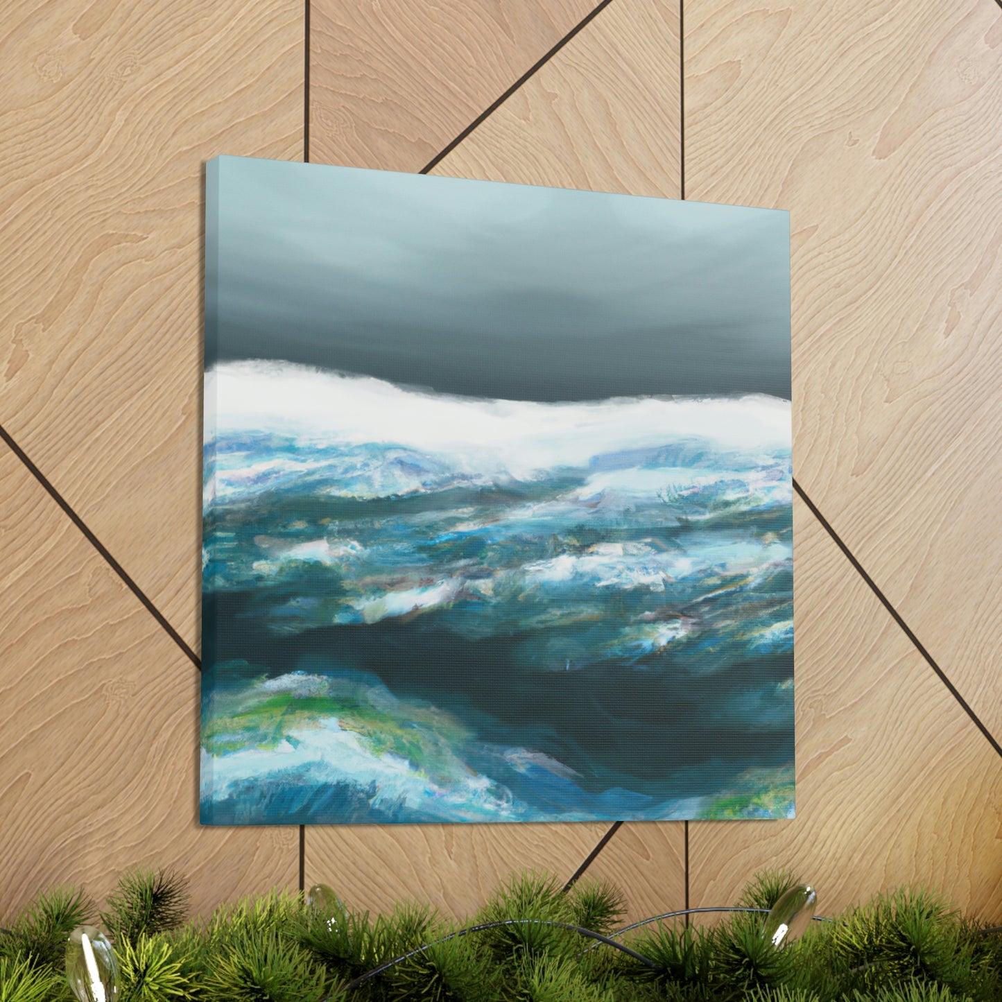 Deep Sea Reflections - Canvas