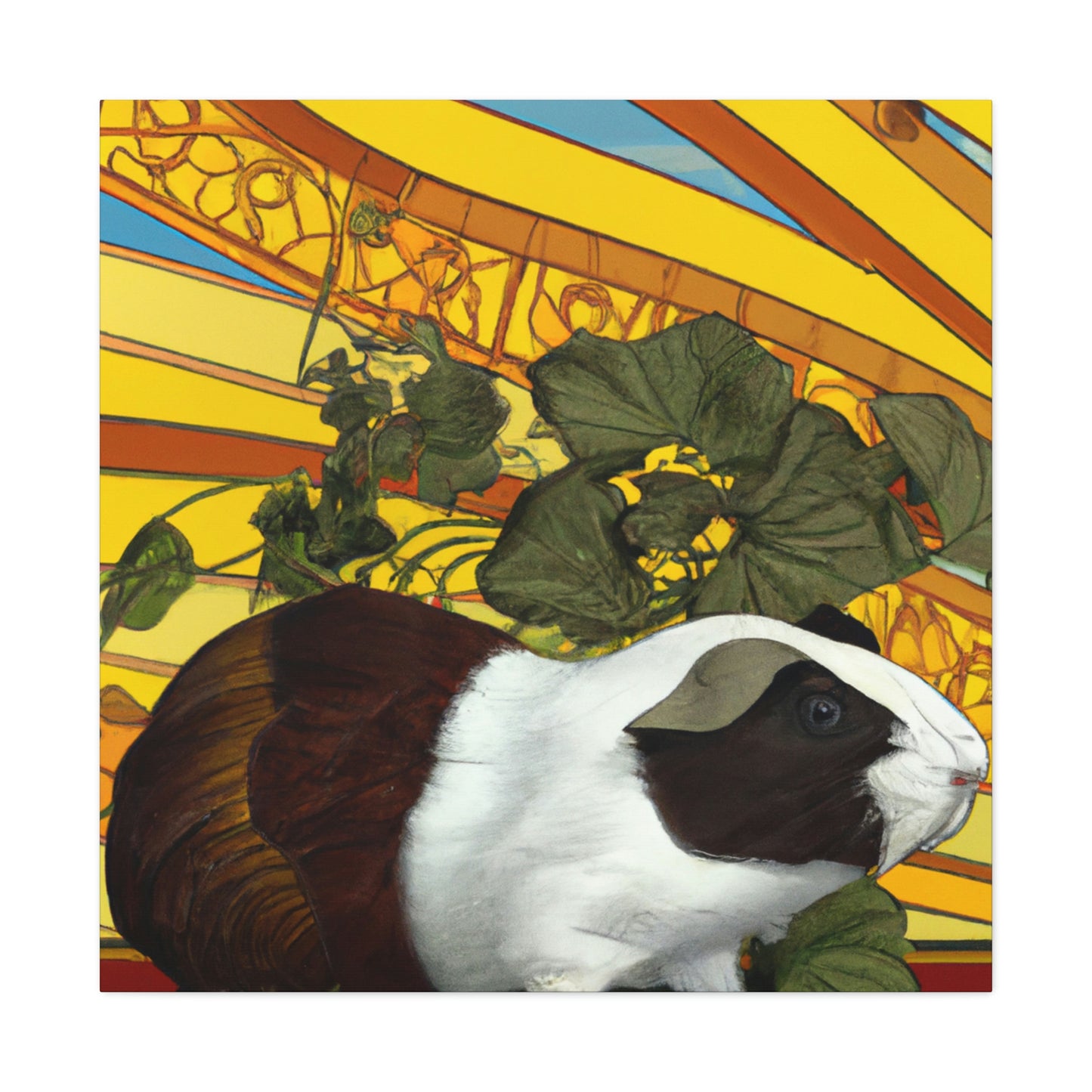 Guinea Pig Grandeur - Canvas