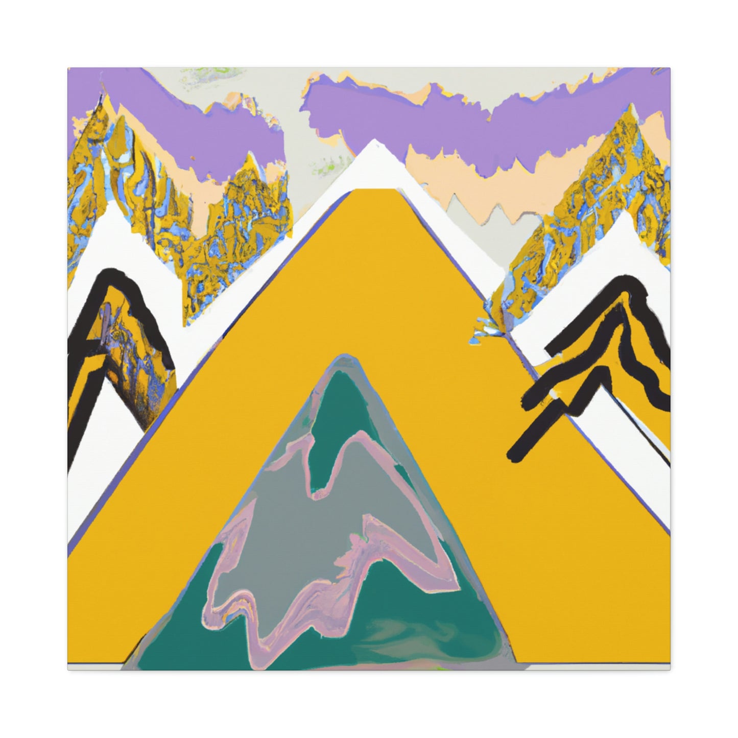 Mountain Majesty Awes. - Canvas