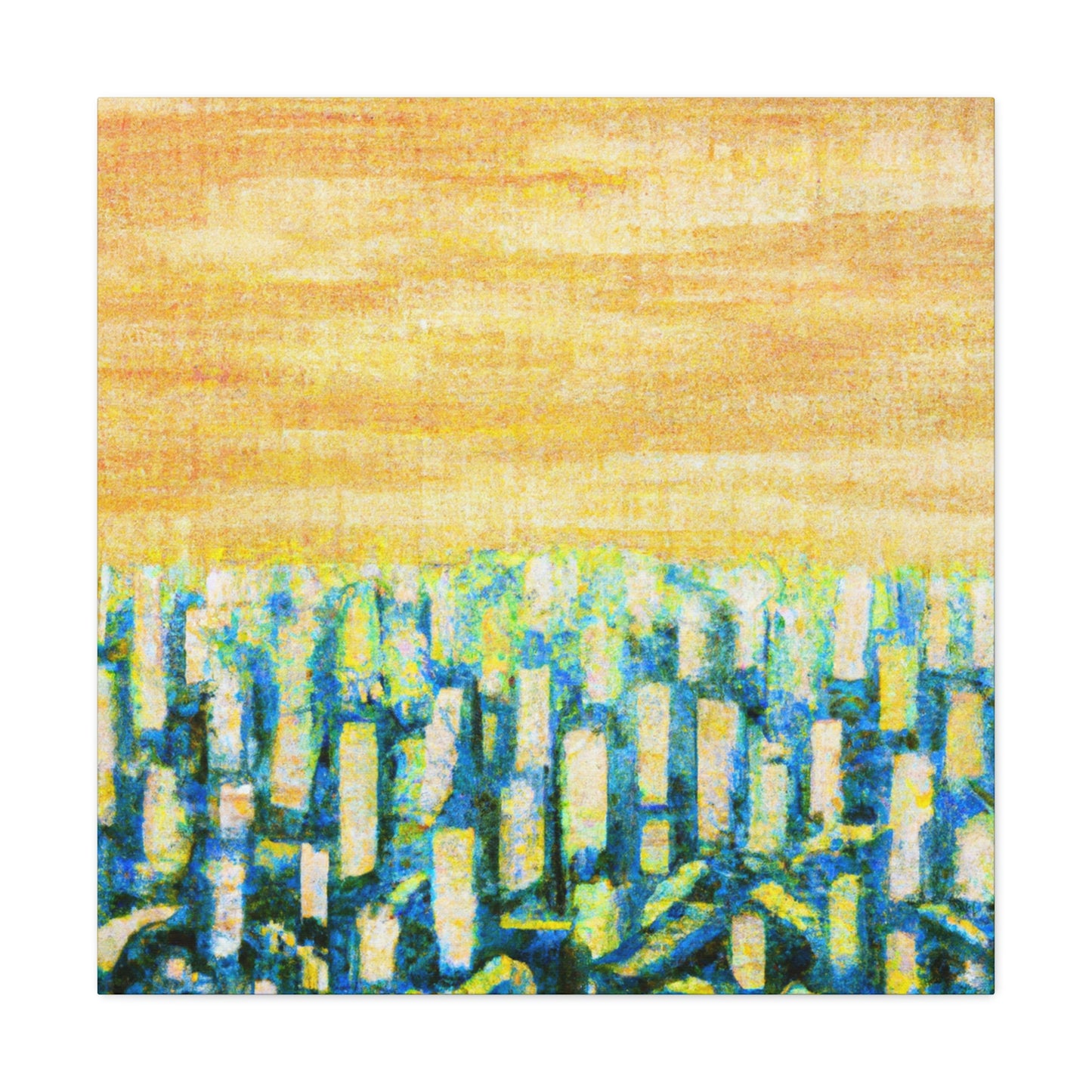 Corn in Moonlight Gloaming - Canvas