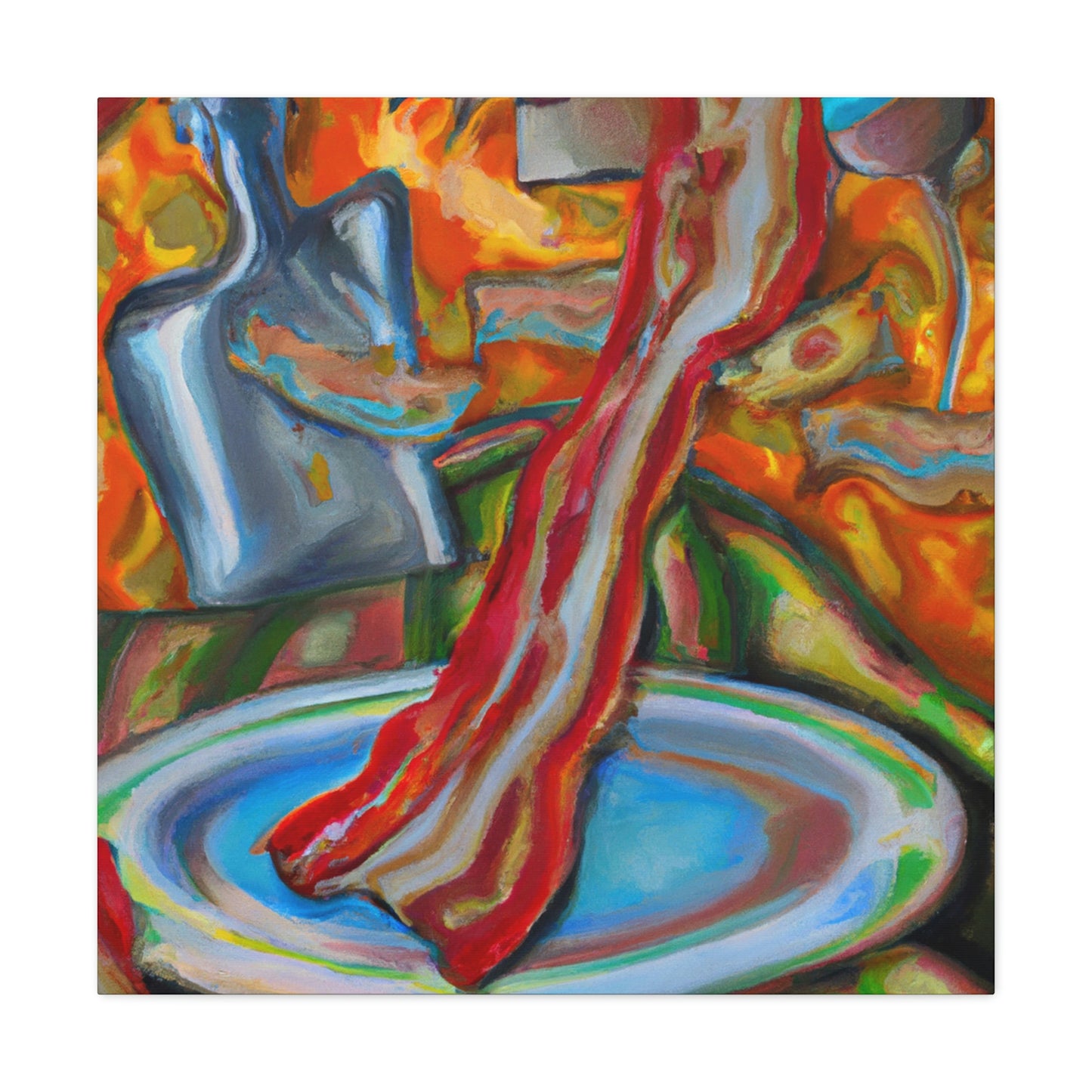 Bacon Surreal Dreamscape - Canvas