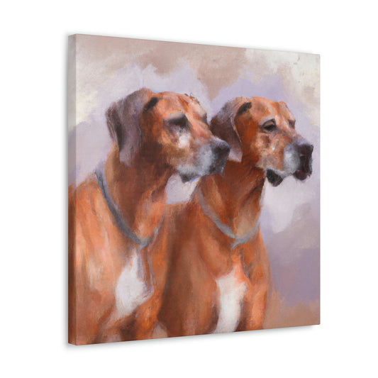 "Ridgeback in Expressionism" - Canvas