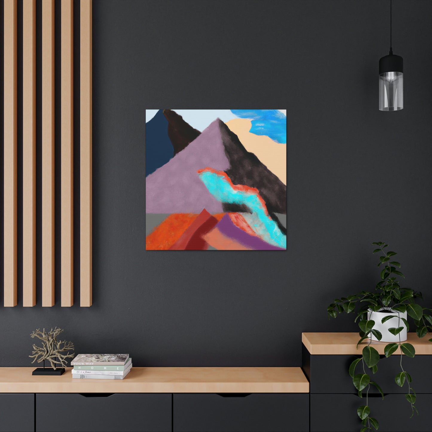 Mountain Tops Majestic - Canvas