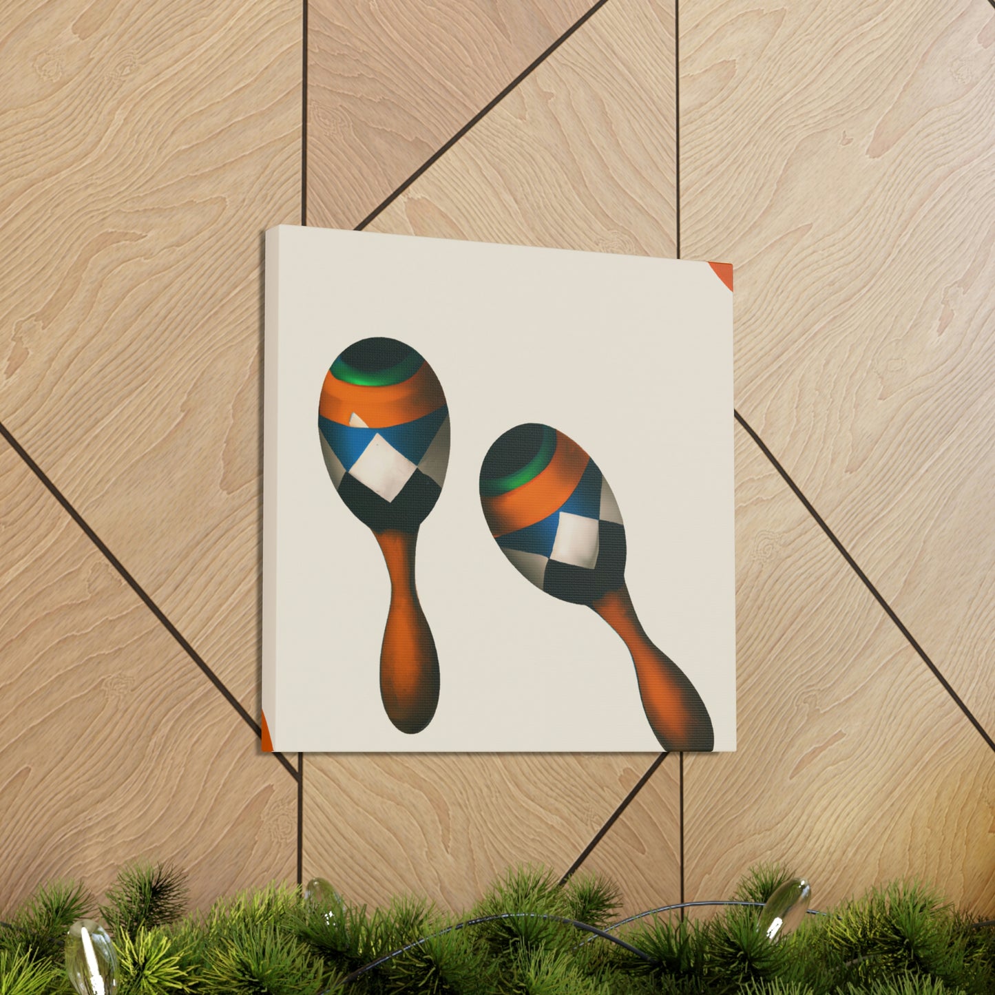 Maracas: A Minimalist Study - Canvas