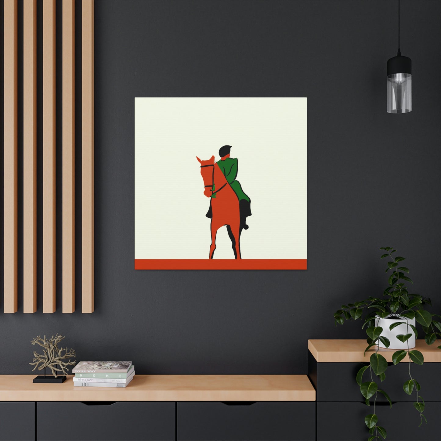 Cavalryman's Minimalism - Canvas