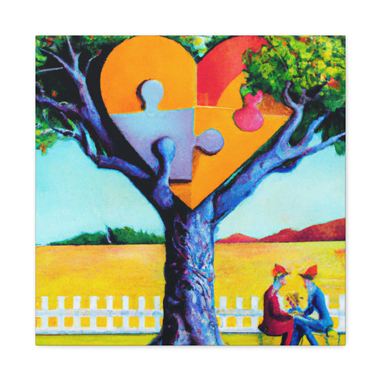 Love Tree in Bloom - Canvas