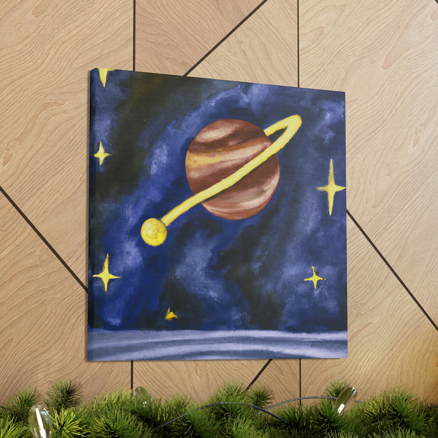 Jupiter's Celestial Majesty - Canvas