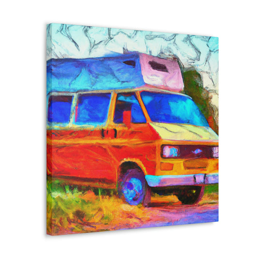 Van Camping Impression - Canvas