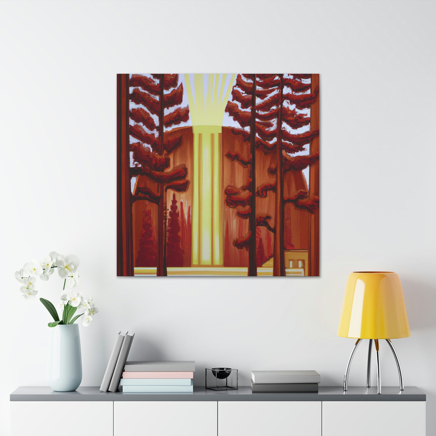 "Redwood Reverie 1920s" - Canvas