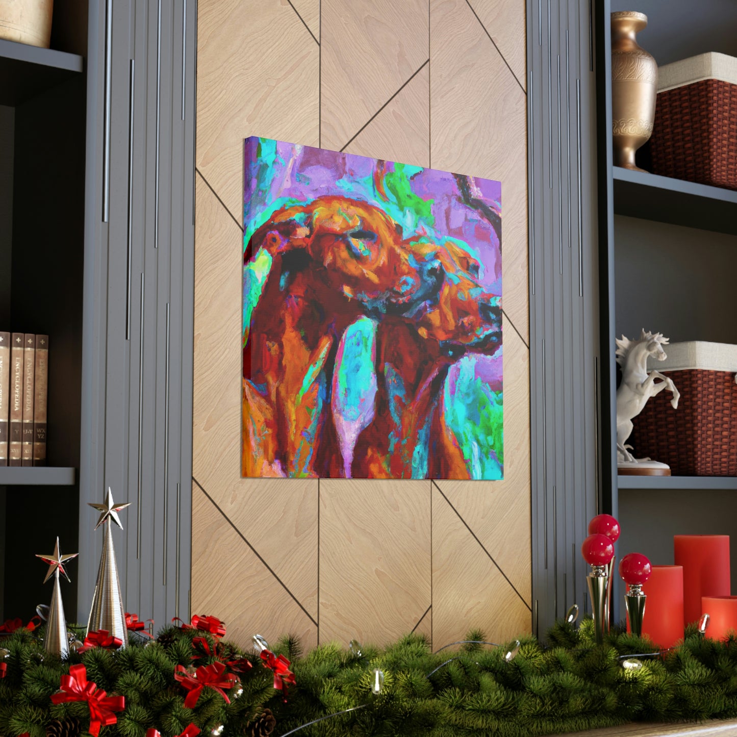 Rhodesian Ridgeback Reflection - Canvas