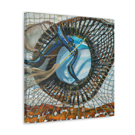 Fishing Nets Elegance - Canvas