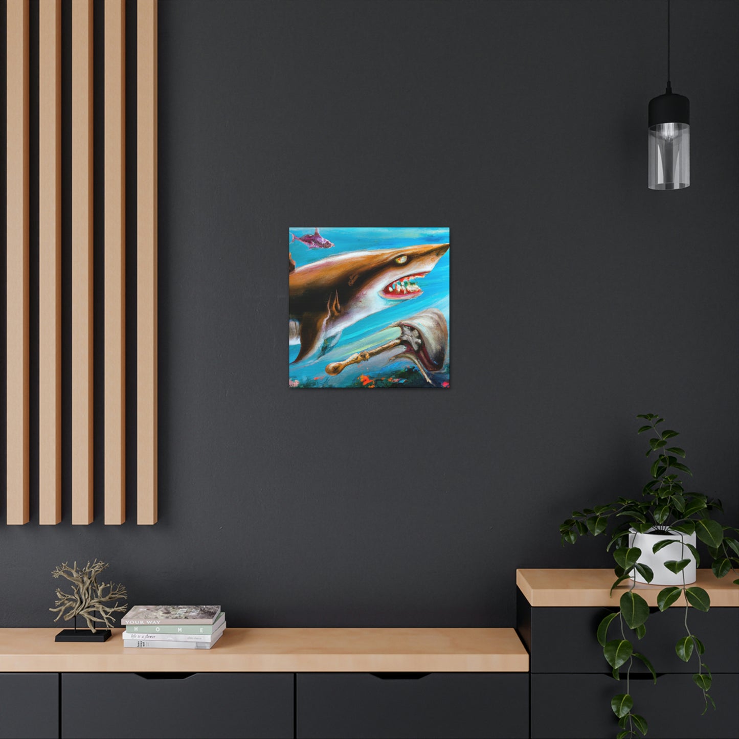 Shark Surrealism Dream - Canvas