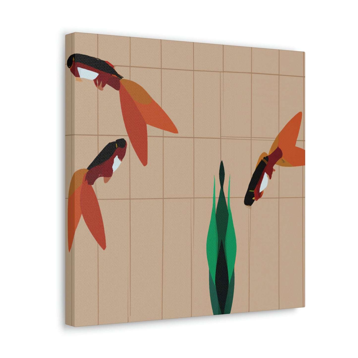 Swordtail's Minimalism - Canvas