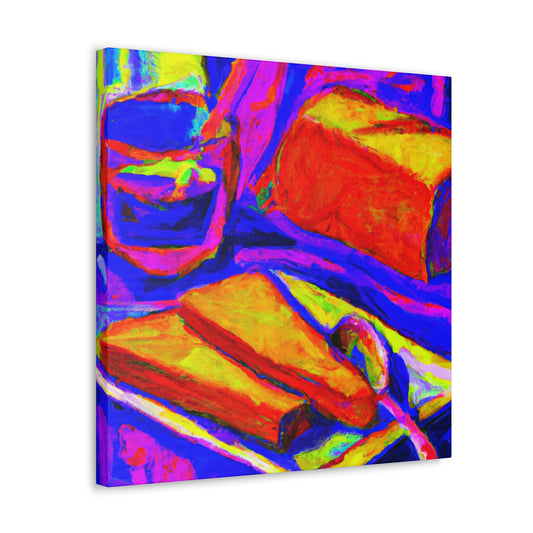 Bread in Brilliant Colors - Canvas