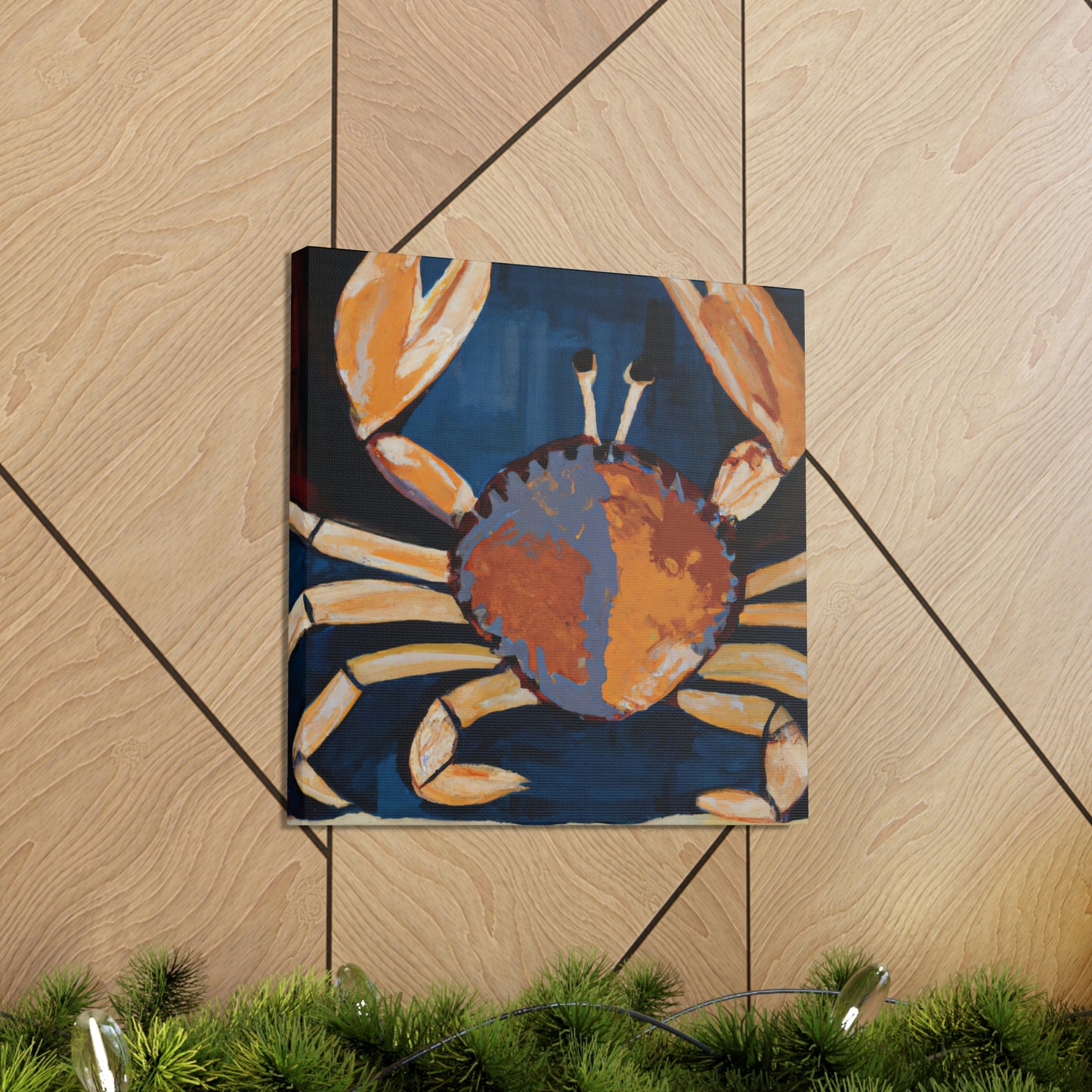 Crab Nebula Abstract - Canvas