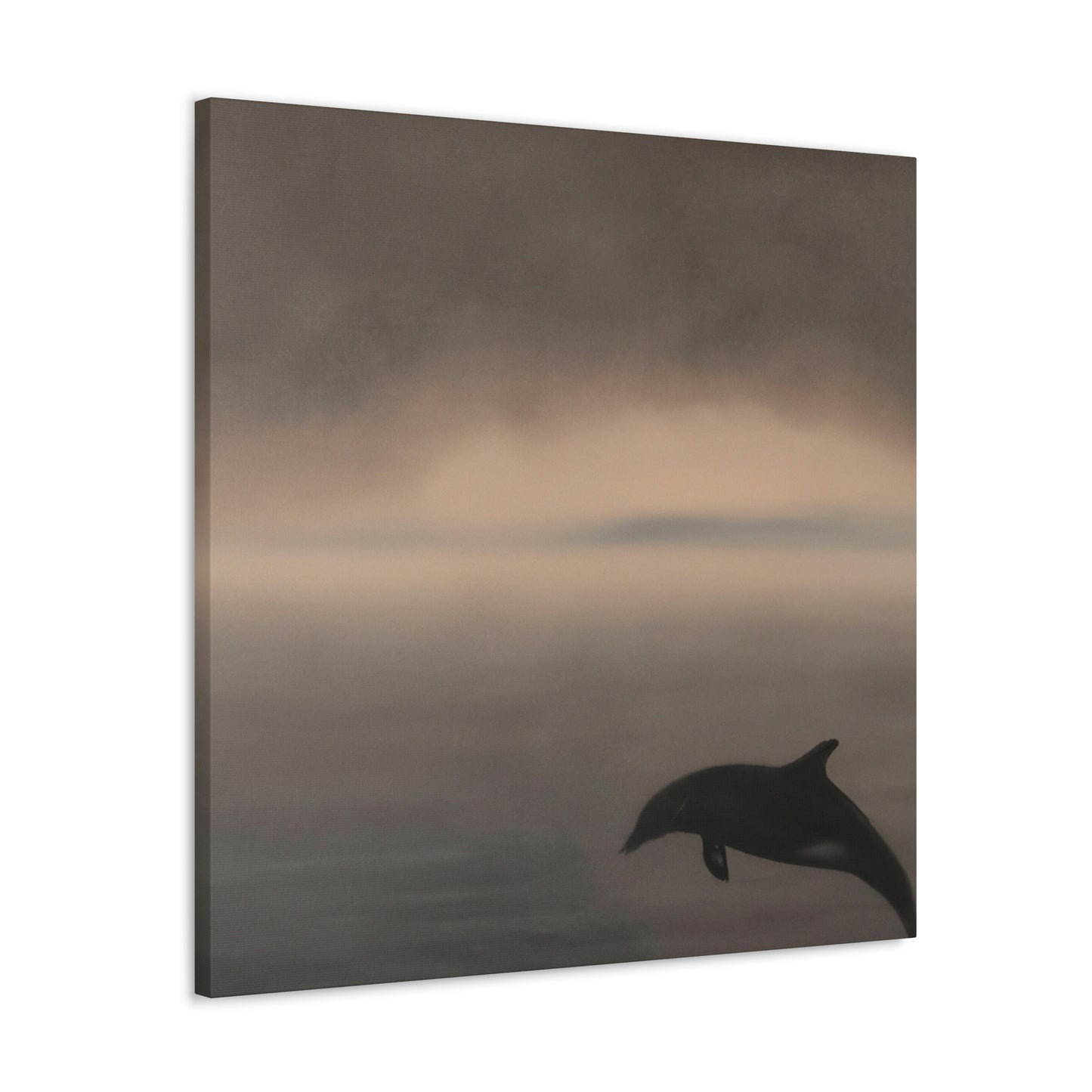 Dolphins in Neoclassicism - Canvas