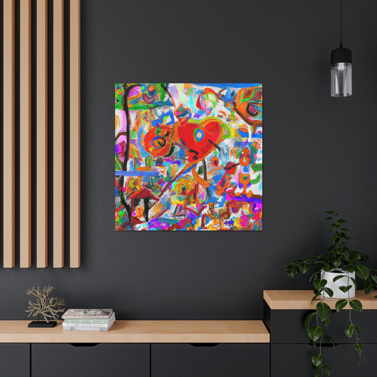 Love Garden Ecstasy - Canvas